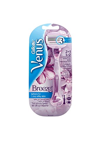 [702018-6] RASOIR + RECHARGE 3 LAMES VENUS CONFORT GLIDE BREEZE GILLETTE 