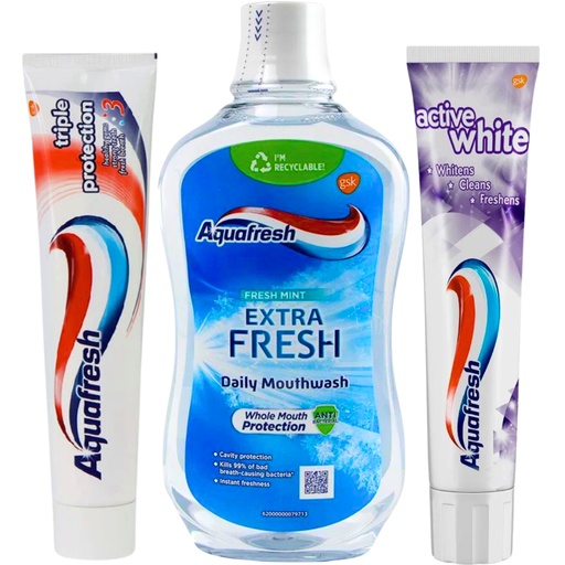 [054563-8] DENTIFRICE ACTIVE WHITE AQUAFRESH