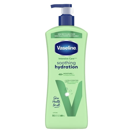 [05213-2] LAIT DE CORPS SOOTHING HYDRATATION VASELINE 48H HYDRATATION