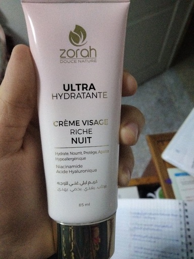 [132262-13] CREME VISAGE RICHE ULTRA HYDRATANTE NUIT ZORAH